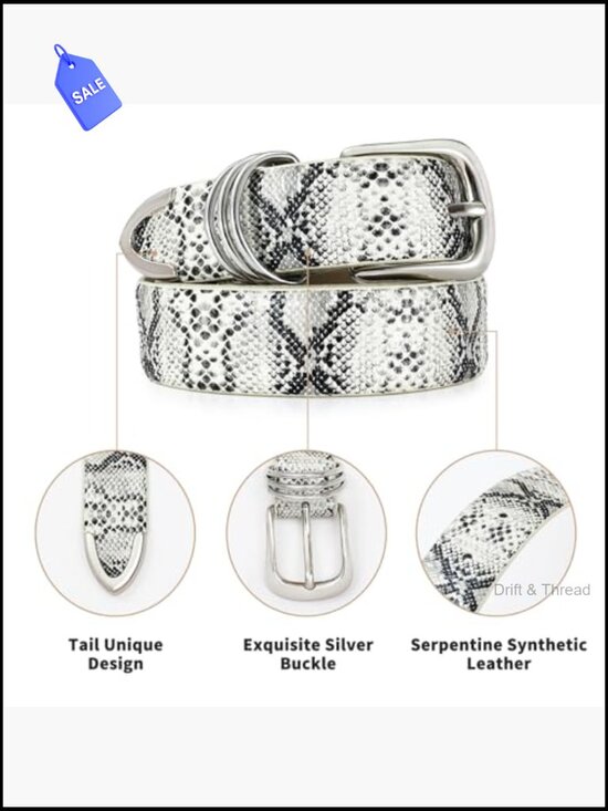 Elegant Faux Leather Waist Belt with Gold Buckle - 1.2\